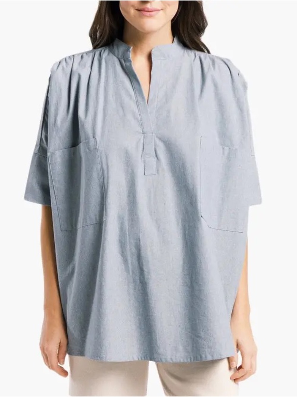 NWT Laude the Label Split Neck Top